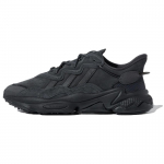 Adidas Originals Ozweego Laisvalaikio Retro Audinio Smūgius Sugerianti Patvari Kvėpuojanti Žema Vir&scaron;utine Dalimi Bėgimo Bateliai Unisex sportbačiai Tamsiai Pilki GY9926 36