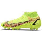 Nike Mercurial Superfly 8 Academy HG Futbolo Bateliai Vyri&scaron;kas sportbačio Fluorescentinis-Geltonas CV0949-760 42