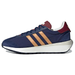 Adidas Originals Country Xlg Suede Klasikinis Logotipas Neslystantys Žemi Laisvalaikio Batai Unisex Batai Mėlyni Rudi IE0549 35⅔