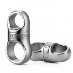 FEGVE Titano Raktų Žiedas, Automobilio Raktų Laikiklis, Vyri&scaron;kas I&scaron;manusis Raktas, Metaliniai Priedai, 360&deg; Besisukantis Length 22mm*Diameter approx. 8mm