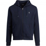 Polo Ralph Lauren Vienos spalvos arkliuko logotipas Siuvinėtas su gobtuvu Užtraukiamas ilgomis rankovėmis Džemperis moteri&scaron;kas 211700350-002 XS