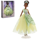 Mattel Disney princesė Tiana Platininė 100-ojo jubilieja Lėlė 6 ir HLX61 (Disney &scaron;ventė) (Sensta) žalia