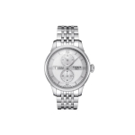 TISSOT Le Locle kolekcijos automatiniai mechaniniai vyri&scaron;ki laikrodžiai Laikrodis 39,3 mm sidabrinis ciferblatas T006.428.11.038.02 Silver Dial