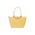 Longchamp Le Pliage Green 31 Vienspalvė Siuvinėtas Logotipas Užsegimas Spaudėmis ir Užtrauktuku Drobė i&scaron; Perdirbto Poliamido Su Odos Apdaila Rankinė 1899919A81 Basic Set (Bag)