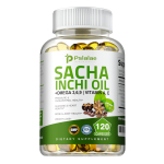 Sacha Inchi aliejaus kapsulės 500 mg - Omega 3-6-9 - Palaiko žarnyno sveikatą, Antioksidantas 120