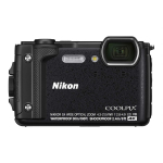 Nikon COOLPIX W300 BK Skaitmeninis atsparus dulkėms [Atnaujintas] Fotoaparatas, 16,05 megapikselio, Juodas, Atsparus vandeniui, Atsparus &scaron;alčiui, (Renovuotas) juoda