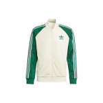 adidas Originals SST Treko vir&scaron;utinė dalis Wonder White/Collegiate Green IS1403 XS