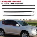 4 vnt. Automobilio lango guminis sandariklis &Scaron;oninė sandariklio juosta Lietaus nepraleidžianti sandariklio juosta Toyota RAV4 2006-2008