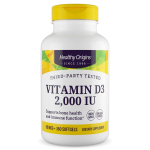Healthy Origins Vitaminas D3 2000 TV mink&scaron;tos kapsulės 1 vnt. 360 tablečių