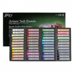 Mungyo Gallery Soft Pastel Squares kartoninių dėžučių rinkinys i&scaron; 48 &ndash; įvairių spalvų