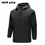 Vyrai pavasario rudeniniai vėjui nepralaidūs vandeniui nepralaidūs ploni &scaron;varkai lauke žygiai alpinizmo žvejyba striukė nuo vėjo sportiniai gobtuvai L