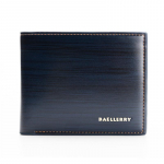 &bdquo;Baellerry&ldquo; dirbtinės odos vyri&scaron;kas mados kortelių laikiklis Klasikinis monetų piniginės piniginės Klasikinio dizaino piniginė 12.2cm*9.5cm*2cm tamsiai mėlyna spalva