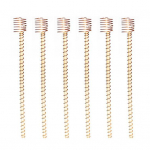 6 vnt / rinkinys 12 colių elektrokultūros augalas, medinis strypas, sodo augalai, daržovės, auginimas, elektrokultūra, vario vielos ritė, antena, sodo reikmenys 6pcs