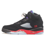 Air Jordan 5 Retro GS Top 3 Vaikų Sportbačiai Juodi Ugnies Raudoni Vynuogių Ledo CZ2989-001 36