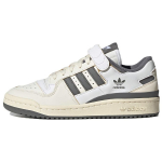 adidas Forum Low Off White Sidabrinis Akmens Ra&scaron;tas Moteri&scaron;ki Sportbačiai Kreminis Debesėlio Baltas HQ4374 36