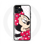 Dėklas &ndash; &bdquo;Maniacase&ldquo; &ndash; &bdquo;iPhone 11&ldquo; &ndash; &bdquo;Minnie Mouse&ldquo; &ndash; silikoninis &ndash; mink&scaron;tas &ndash; juodas juoda