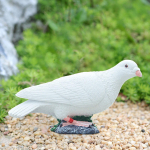 Dirbtinio balandžio modelis netikrų pauk&scaron;čių modelis, kolekcijos, modeliavimas, statula, balta figūrėlė Style C