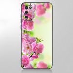 Raudonos rožės gėlių telefono dėklas, skirtas Samsung Galaxy A12 A02S A22 A32 A52 A72 A71 A51 A41 A31 A21 A11 A50 A70 A10S A20S juodas dangtelis Samsung A41