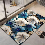 Ins Light Luxury Namų vonios grindų kilimėlis, neslystantis, lengvai prižiūrimas mink&scaron;tas kilimėlis, greitai džiūstantis vonios kambario durų kilimėlis 40*60cm【TPR2.5MM】