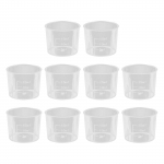 Prakti&scaron;kas skaidrių matavimo puodelių įrankių rinkinys 15 ml stiklinė epoksidinės dervos mai&scaron;ymui, formos, papuo&scaron;alų gamyba, va&scaron;kavimas, lengvai valomas