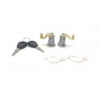 Barillet de porte - Renault - Clio 2 - Lot de 2 - Avec cl&eacute;s - Adaptable