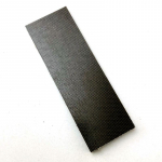 Pasidaryk pats Mikartos rankenos medžiaga Mikartos rankenos maža tiesi rankenos medžiaga Specialus įrankis Mikartos rankenos peilio rankenos medžiaga 120X40X6MM juoda