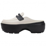 Crocs Stomp Loafer Lino spalvos Juodi Vyri&scaron;ki Kedai Kreminiai 209937-1HR 39-40