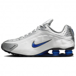 Nike Shox R4 Orlando Vyri&scaron;ki sportbačiai Balti Metaliniai-Sidabriniai Karali&scaron;ki HQ1988-100 44