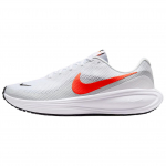 Nike Revolution 8 Balti Ry&scaron;kiai Raudoni Vyri&scaron;ki Sportbačiai Grynasis Platina Juodi HJ9198-102 44.5