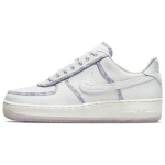 Nike Air Force 1 Low Levandos Spalvos Moteri&scaron;ki Sportbačiai Balti Summit-White Doll DV6136-100 37.5