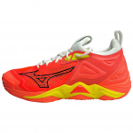 Mizuno Wave Momentum 3 Neon Flame Bolt Unisex Sportbačiai Oranžiniai Juodi V1GA231202 46