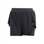 Adidas Sukurta Treniruotėms Heat.Rdy HIIT Dvigubi &Scaron;ortai Moteri&scaron;ki Apatiniai Juodi IM8178 XL