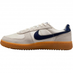 Nike Field General 82 GS &Scaron;viesiai dramblio kaulo spalvos su vidurnakčio mėlyna ir gumos spalvos vaikų sportbačiai Kreminės spalvos su gumos geltonomis detalėmis IF0465-100 35.5