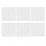 Large Cork Bulletin Board 11.8 x 11.8 Polyester Nail Boards Multi-Purpose Notes Photos Organizer for Office Home Classroom 6pcs balta