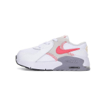 Nike Air Max Excee TD Patogūs Anti-Kick Smūgius Sugeriantys Žemi Batai Kūdikių Batai Balti Pilki Rožiniai CD6893-119 23.5