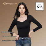 Women's Thermal Long-Sleeve Base Layer with Chest Pads L