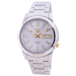Atnaujintas Seiko Series 5 SNKK09J1 Automatinis Japonijoje Pagamintas Vyri&scaron;kas Laikrodis sidabras
