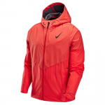 Nike Aeroswift Storm-Fit Įprasto kirpimo Lengvas Vėjui atsparus Vandeniui atstumiantis su gobtuvu Bėgimo striukė Vyri&scaron;ka Rožinė FZ9040-696 M