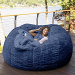 Super didelė vakuuminė pliu&scaron;inė pupų mai&scaron;o sofa - Suspausta, susmulkinta kempinė, miego ar poilsio komfortas. Diameter 150 - 6F