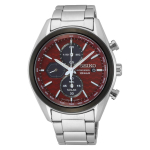 SEIKO Sportinis Laikrodis Kvarcinis Tarptautinis Modelis Saulės Chronografas Safyro Stiklas SSC771P1 Vyno Raudonumo Dirželio Reguliavimui Įrankis Įtrauktas [Seiko] Vyri&scaron;kas gray