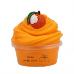 Yousheng 60 ml Litchi vynuogių vaisių purus stresą mažinantis gleives molis plastilino purvo žaislas vaikams oranžinė