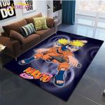 Animacinis filmas Naruto Svetainės kiliminė figūra Miegamojo grindų kilimėliai Vaikų žaidimų kilimas Virtuvė Vonios Neslystantis kilimėlis 40cm x 60cm