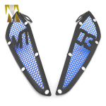Motorcycle Intake Cover For YAMAHA MT03 -2022 2023 MT 03 mt03 Fuel Tank Air Intake Mesh Inlet Decoration Guard mėlyna