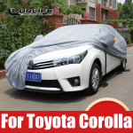 Car Cover Outdoor Sun Anti UV Rain Snow Frost Dust Protection Cover Oxford cloth For Toyota Corolla 2010 to