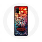 Coque pour Samsung Galaxy A41 Stranger Things Teaser Saison 4 Affiche Personnages Art
