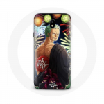 Coque pour Samsung Galaxy J7 2017 One Piece Joyeux no&euml;l Zoro Anime Manga