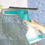 4-in-1 stiklo valymo &scaron;epetys, daugiafunkcis langų valiklis grandymui, valymui, &scaron;veitimui ir pur&scaron;kimui, kūrybingas namų valymo įrankis voniai. Glass Cleaner