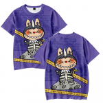 Nauji Juokingi Animaciniai LABUBU Mar&scaron;kinėliai &Scaron;aunūs Vyri&scaron;ki Mar&scaron;kinėliai O formos i&scaron;kirpte Kasdieniai Unisex Gatvės drabužiai Anime Mados Mar&scaron;kinėliai XS