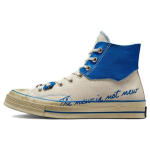 Ader Error x Converse Chuck 70 Create Next: Naujas nėra naujas Unisex sportbačiai kremas baltas mėlynas A04455C 38