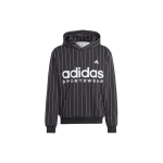 Adidas Logotipo Spaudinio Dryžuotas Gobtuvas Vyri&scaron;ki Vir&scaron;utiniai Drabužiai Juodas IB8381 S